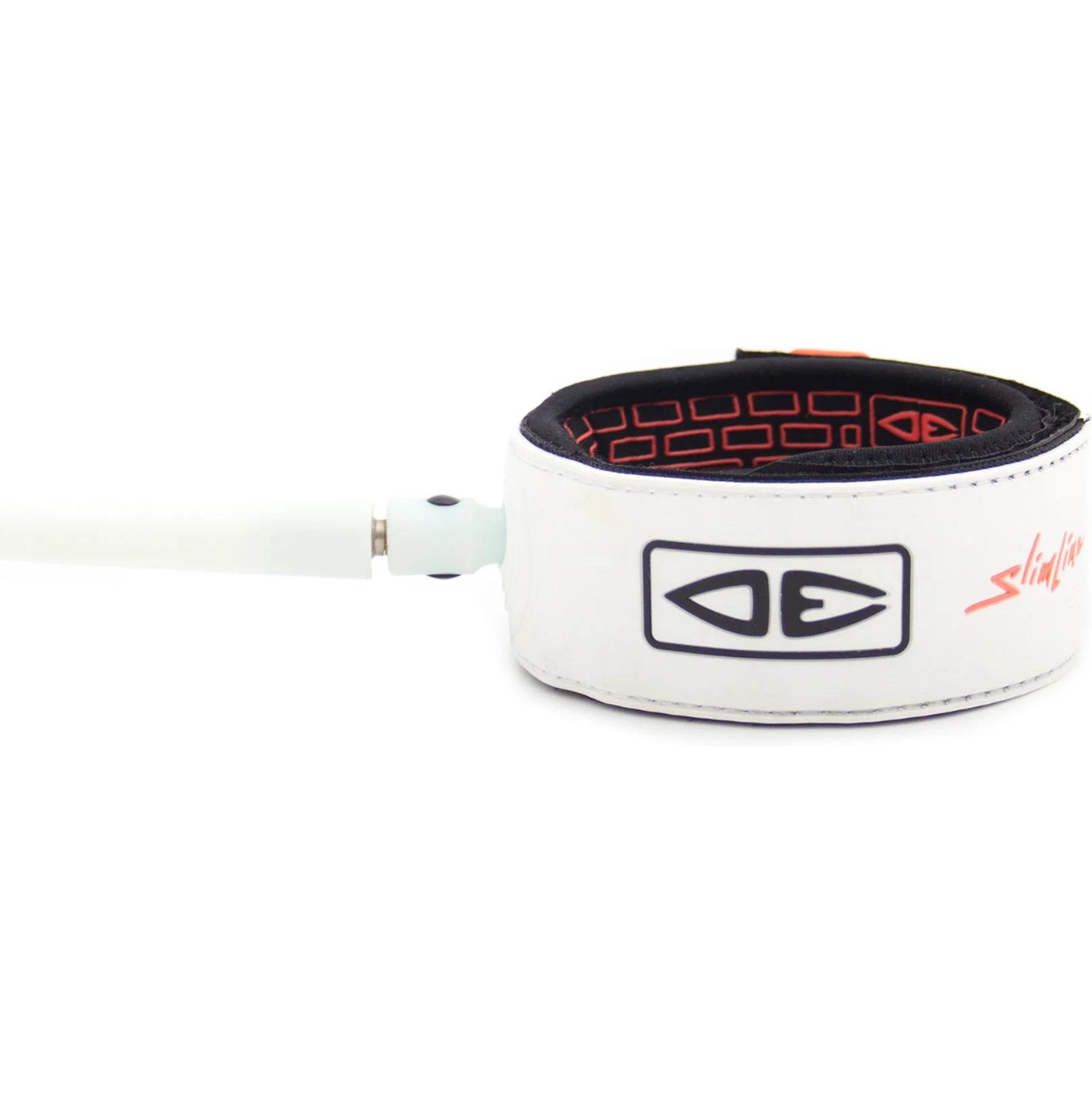 2026 Ocean And Earth Premium One-XT 6FT Slimline Letvægts Comp Surf Leash OESLSC60XT - White